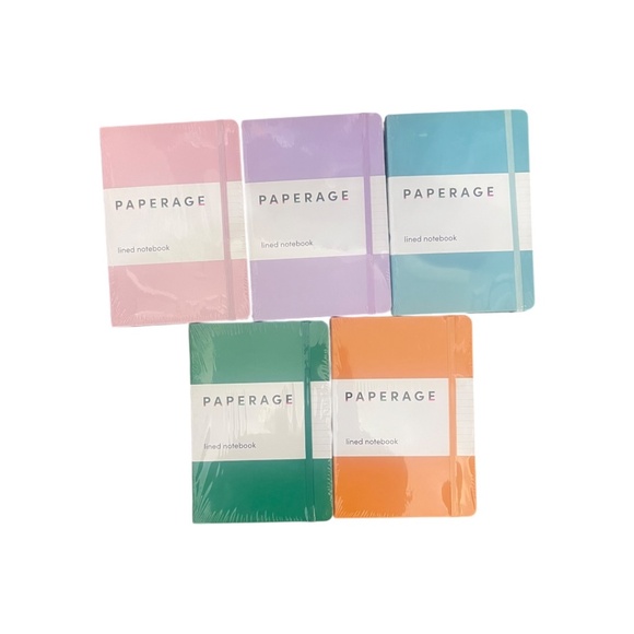 Paperage Other - Paperage Lined Journals, Hardcover, 8"x5.6", 100 pages, Various Colors